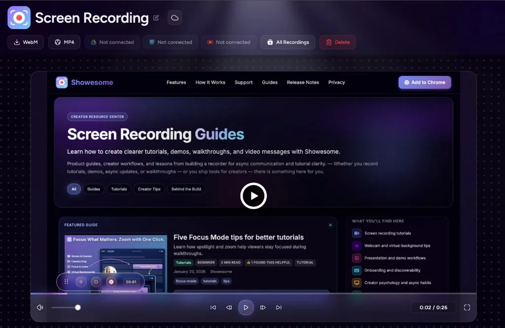 Another clip — same header and player