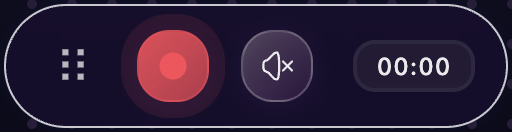 Screen Only — bar can be hidden entirely